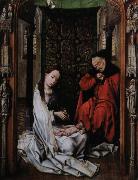 Rogier van der Weyden, kristi fodelse altartavlan i miraflores